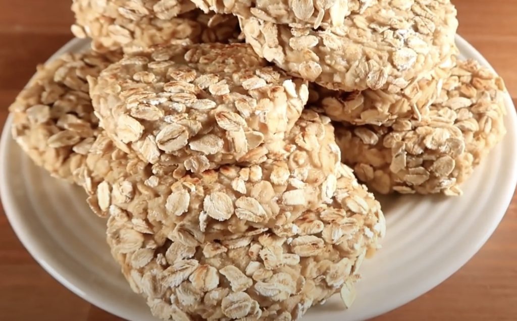 Galette de flocons d'avoine