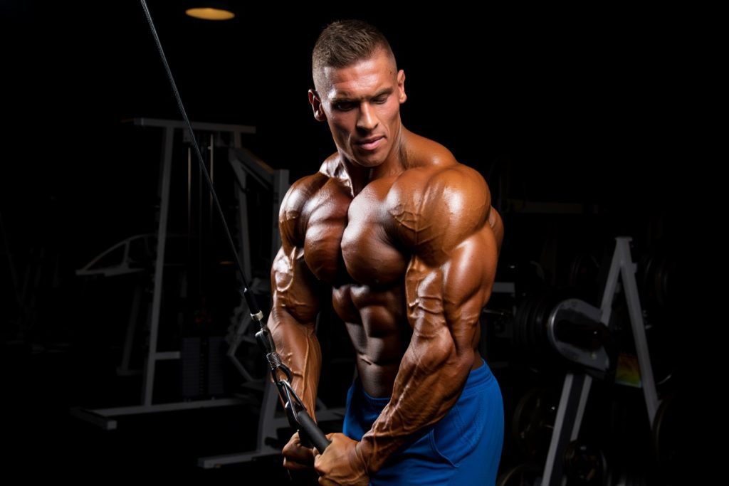 bodybuilder utilisant du dianabol