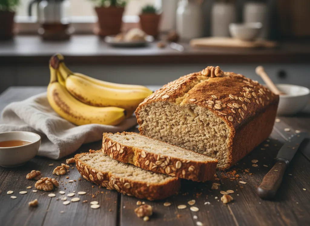 banana bread flocon d'avoine