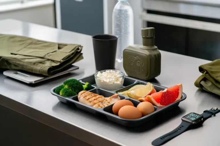 régime militaire perdre 8 kilos en 1 semaine