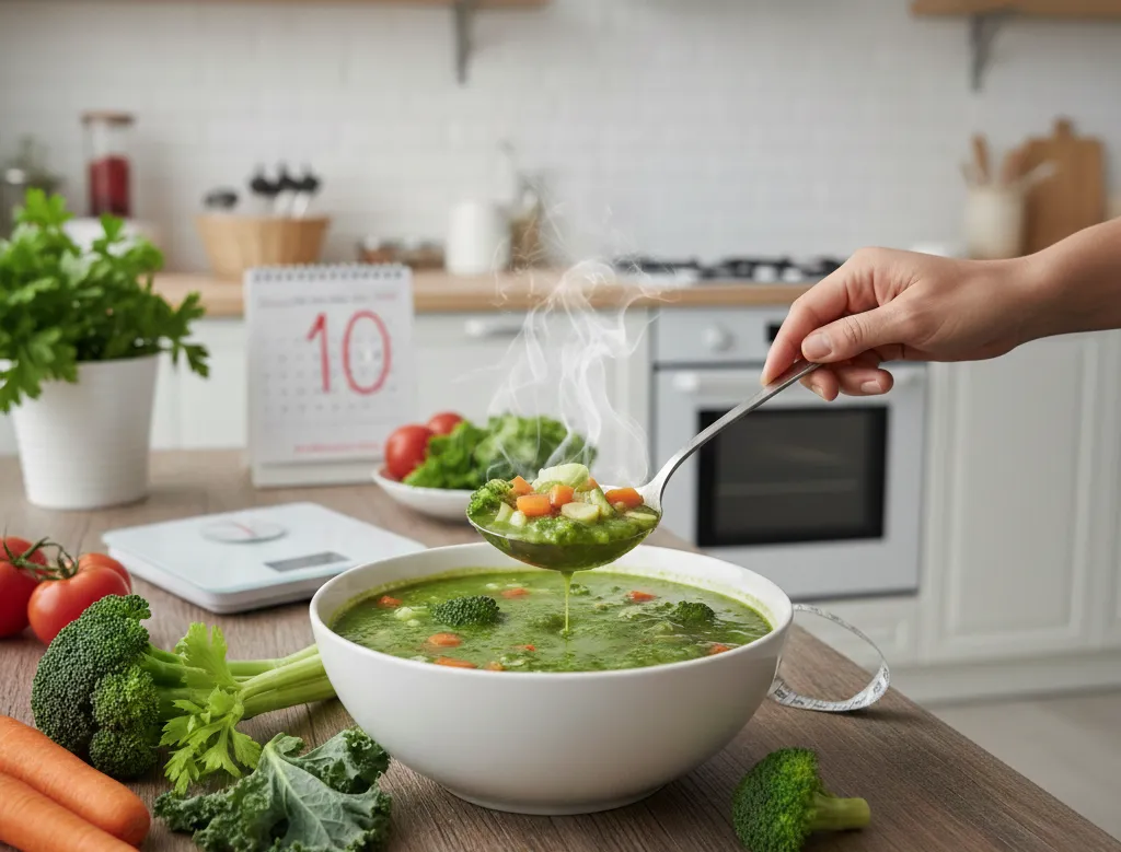 soupe brule graisse pour perdre 7kg en 10 jours