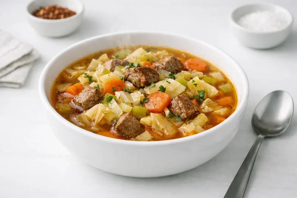 régime à la soupe aux choux