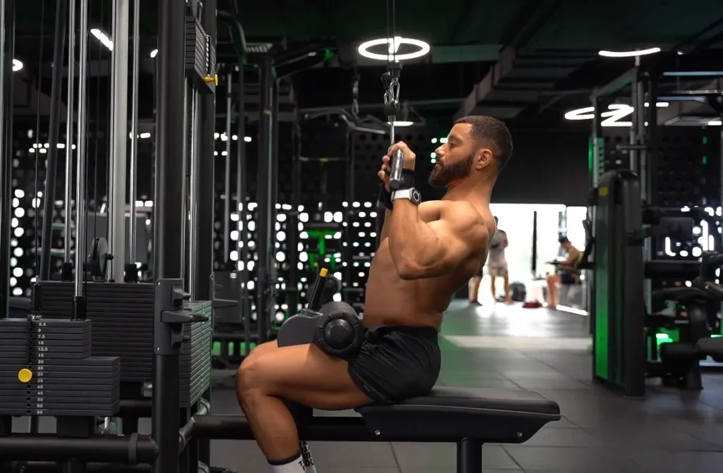 tirage vertical poulie